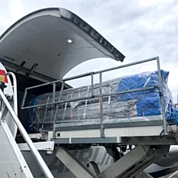 jet uçak kargo yükleme şirketi