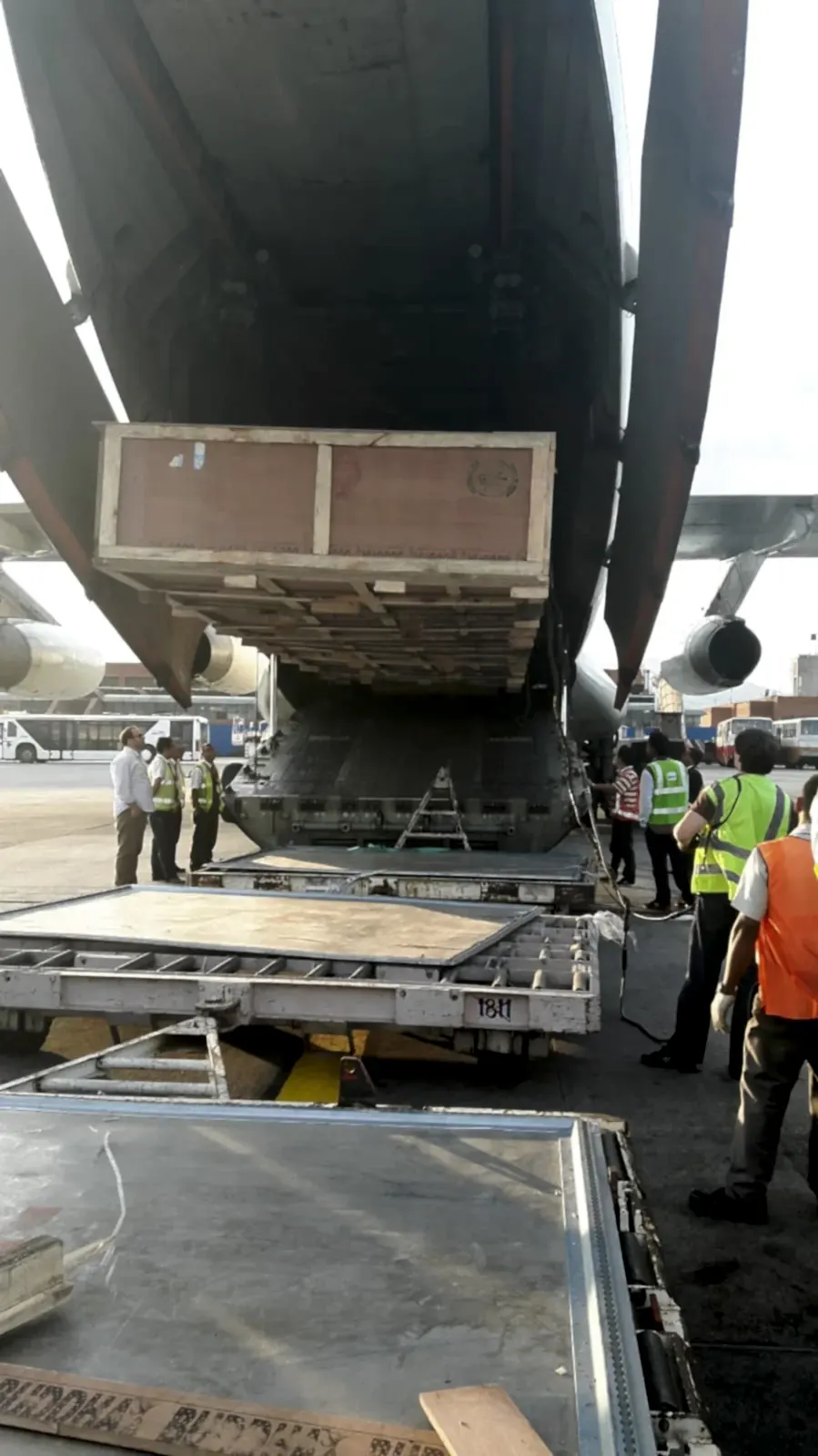 Mumbai Istanbul insaat malzemesi sevkiyati